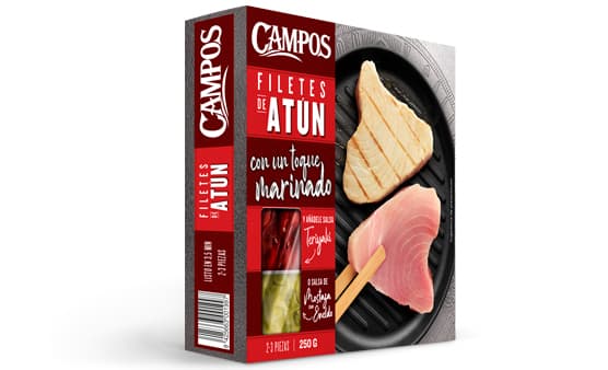 Imagen Filetes de Atún con un toque marinado 250gr